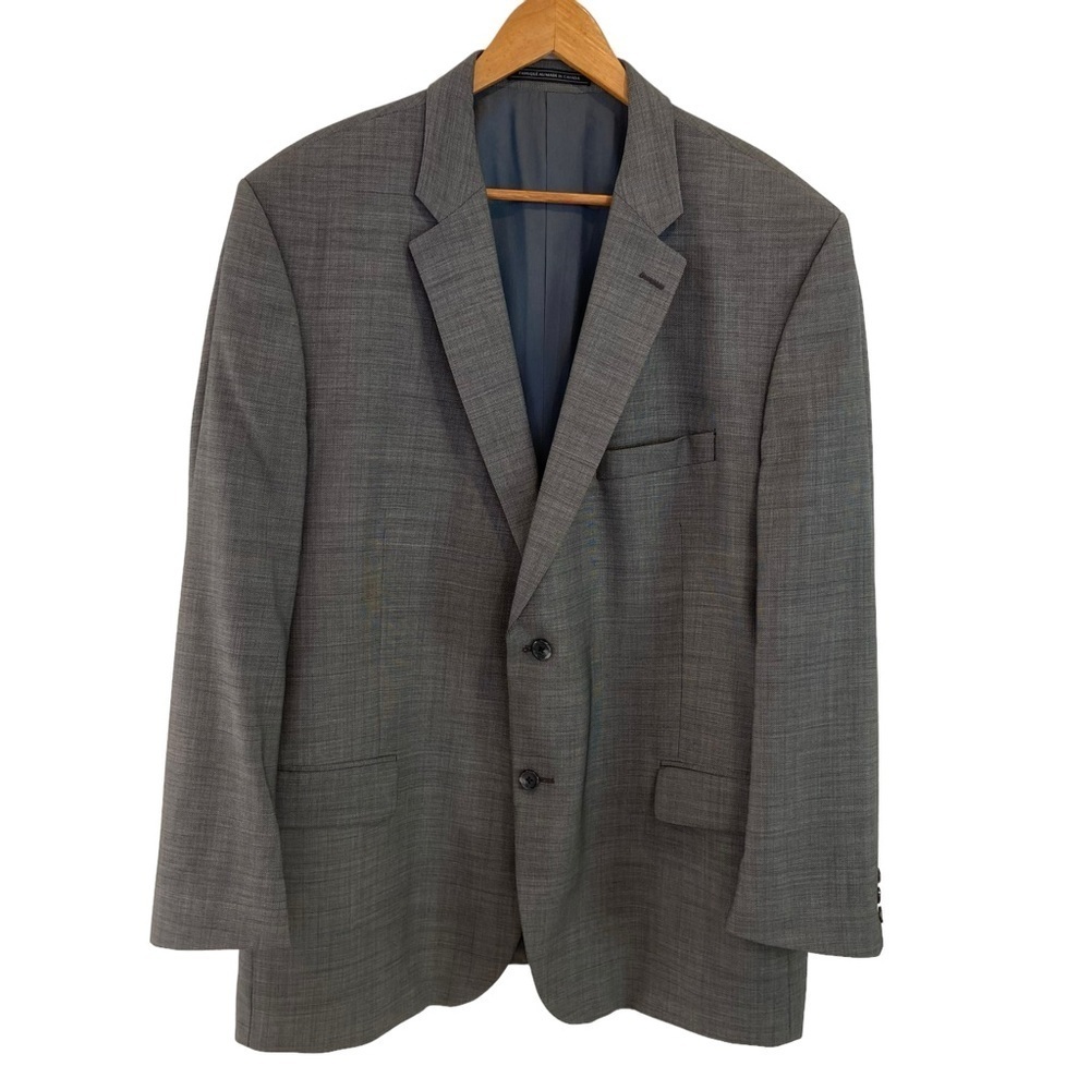 Nautica Urgel blazer grey 100% virgin wool 2 buttons closure 50R